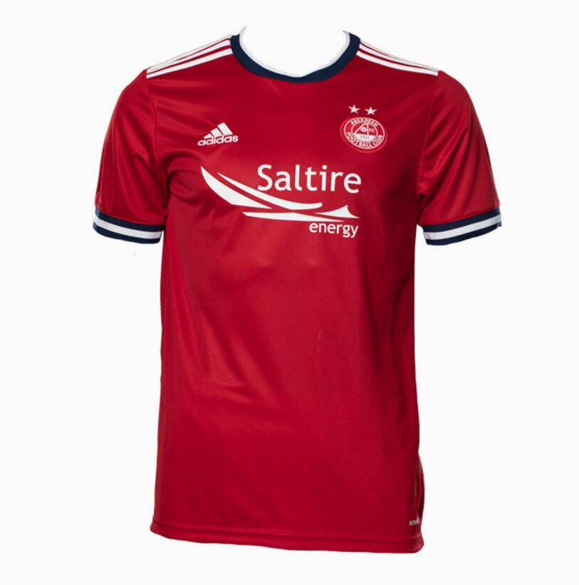 2021/22 Aberdeen Football Club Home Kit Soccer Jersey